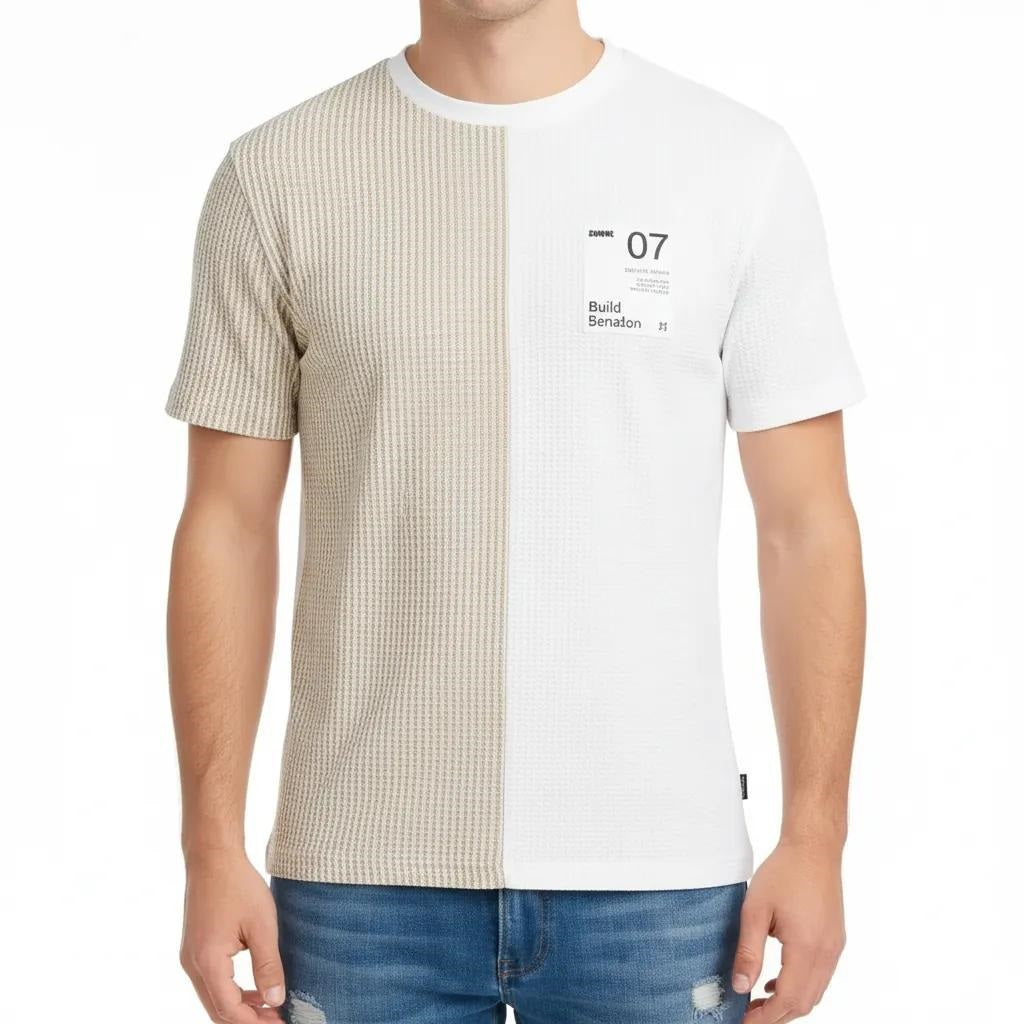 Men Mastic Colourblocked T-shirt