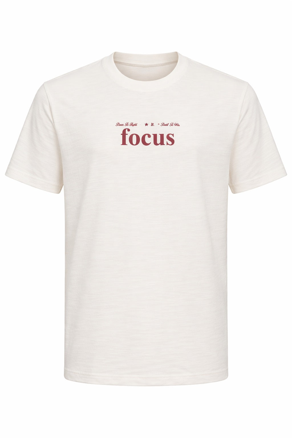 Men Off White Typography Printed T-shirt
