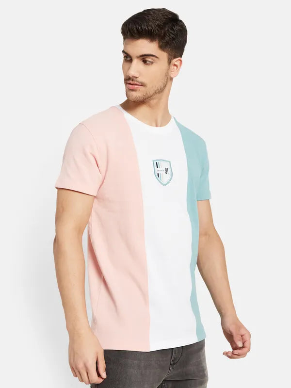 Colourblocked Octave Logo T-Shirt