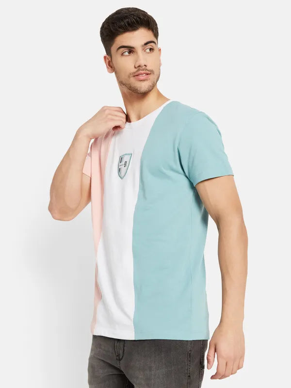 Colourblocked Octave Logo T-Shirt