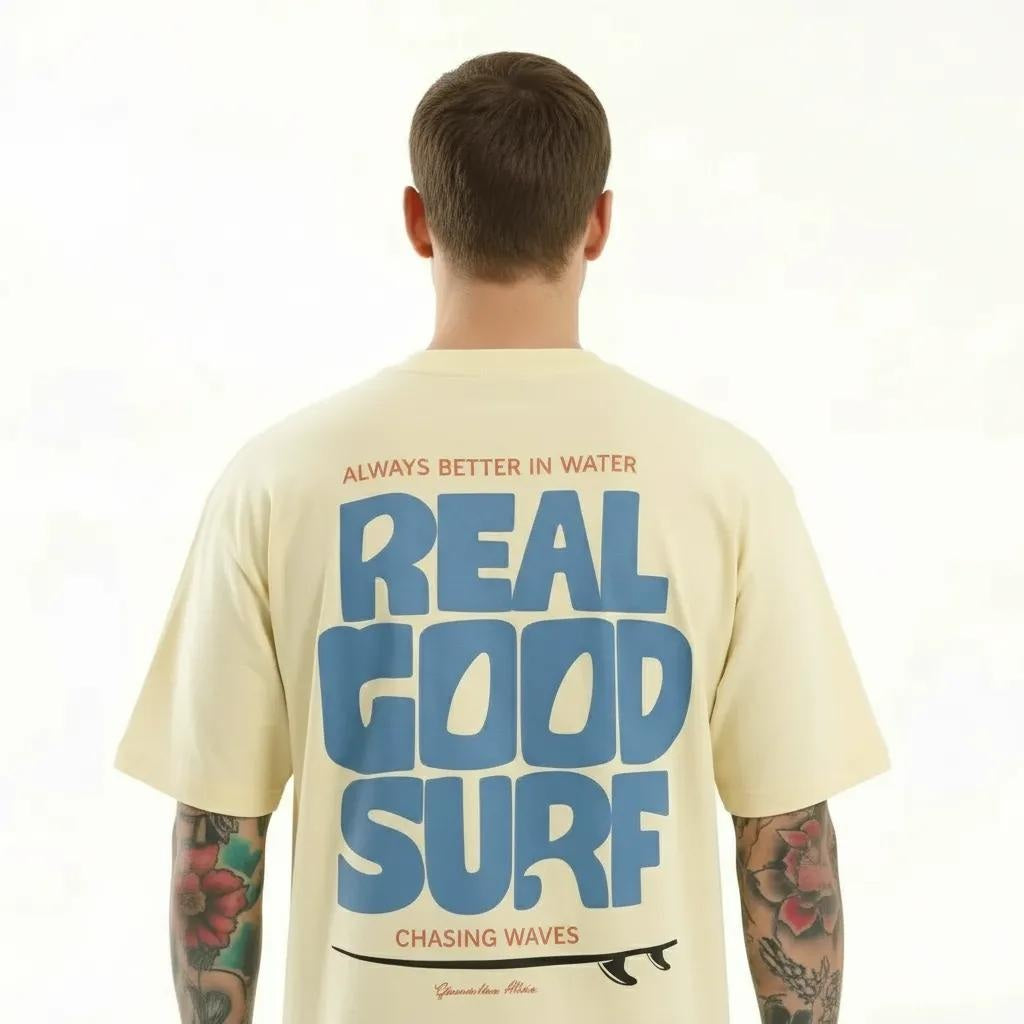 Octave Men Lemon Icing Printed T-shirt