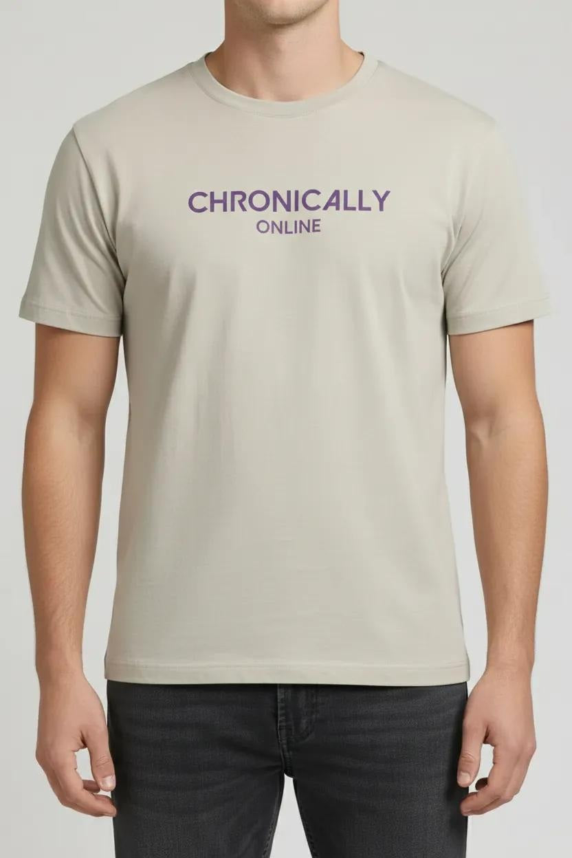 Men Typography Printed T-shirt