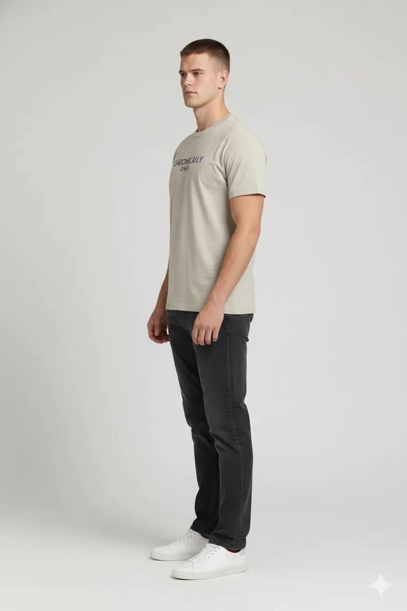 Men Pristine Typography Printed T-shirt