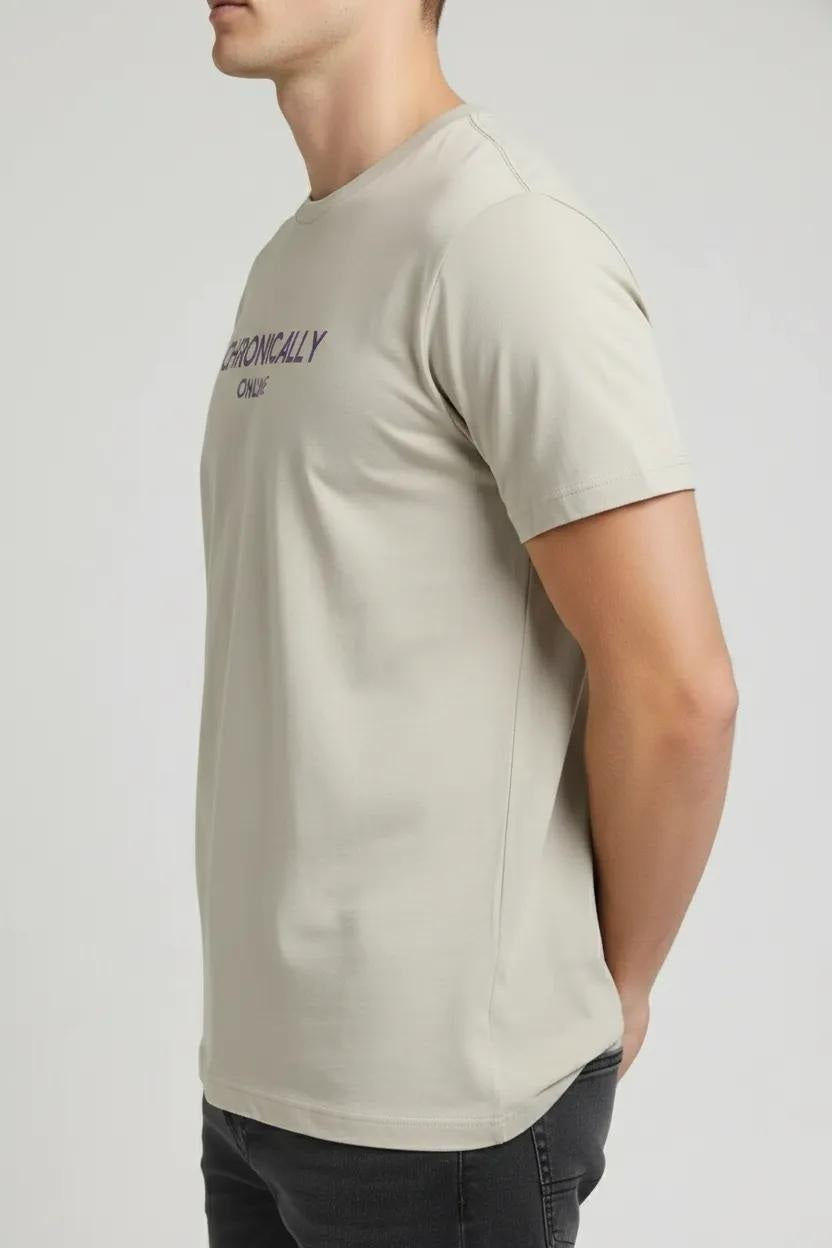 Men Pristine Typography Printed T-shirt
