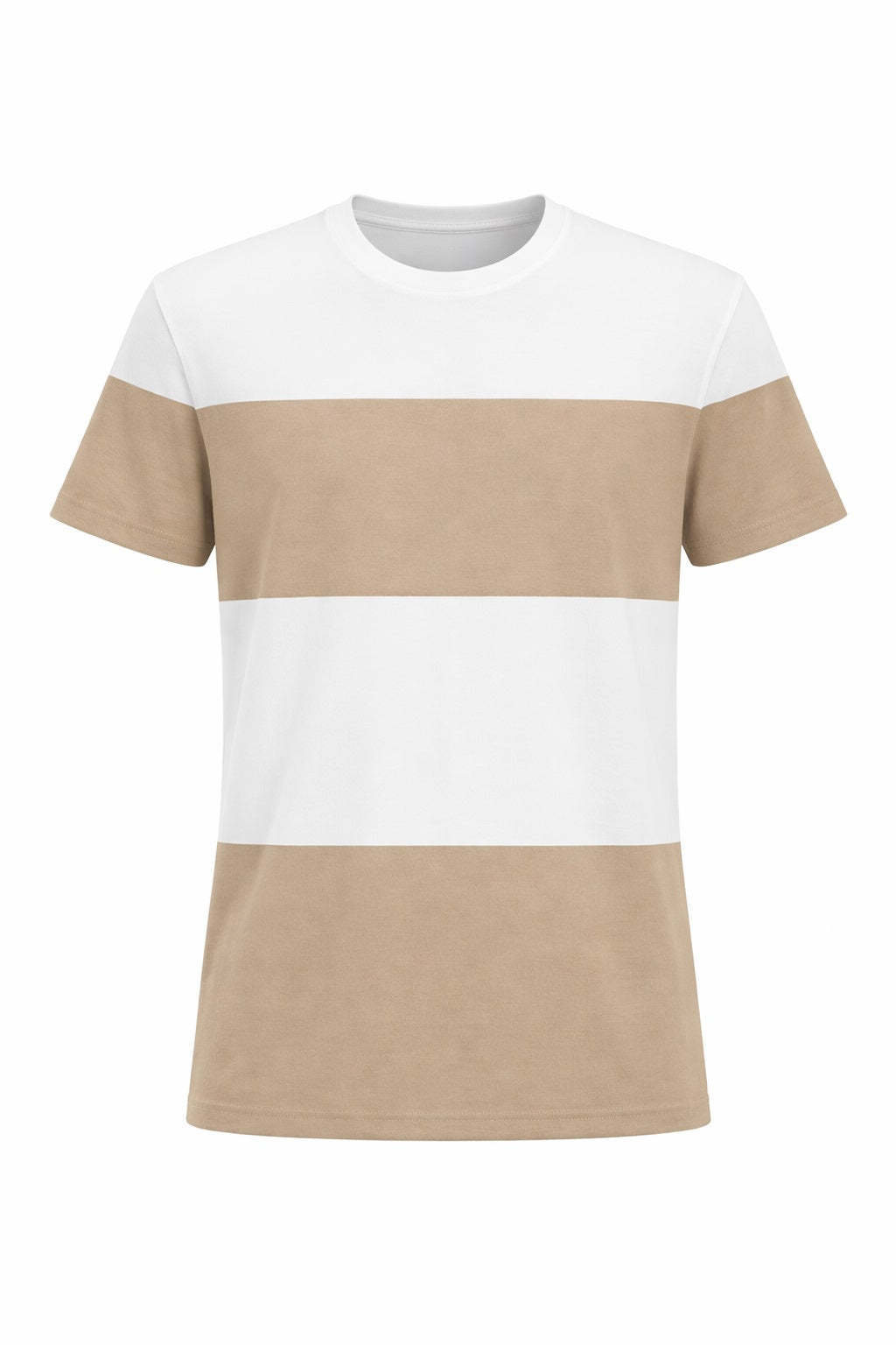 Men Mastic Colourblocked Round Neck T-shirt