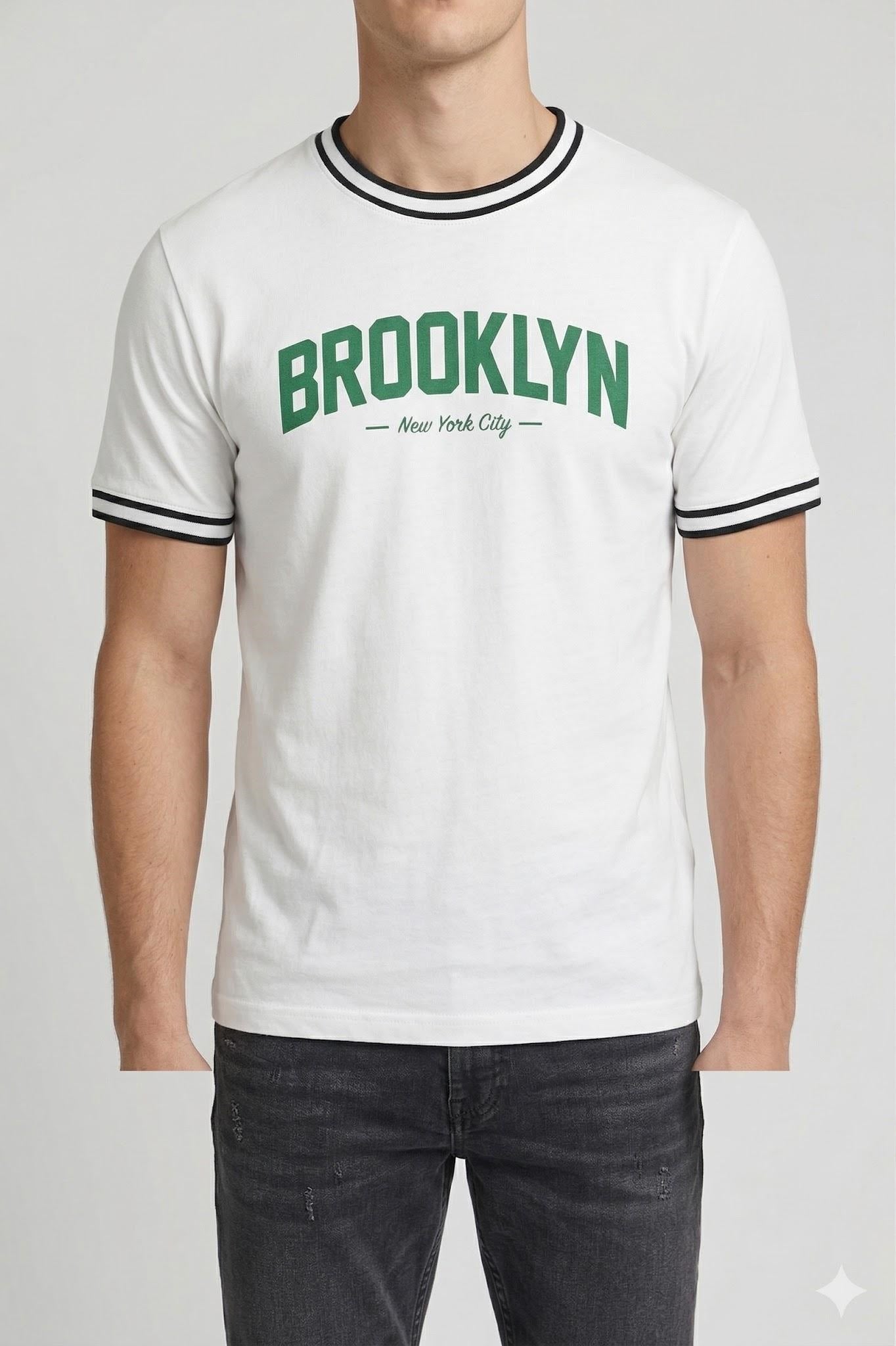 Men Off White Typography Printed T-shirt