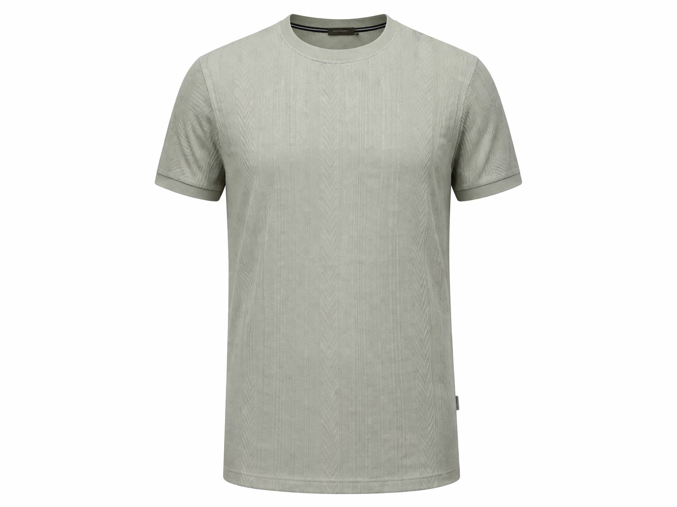 Men Arona Solid Round Neck T-shirt