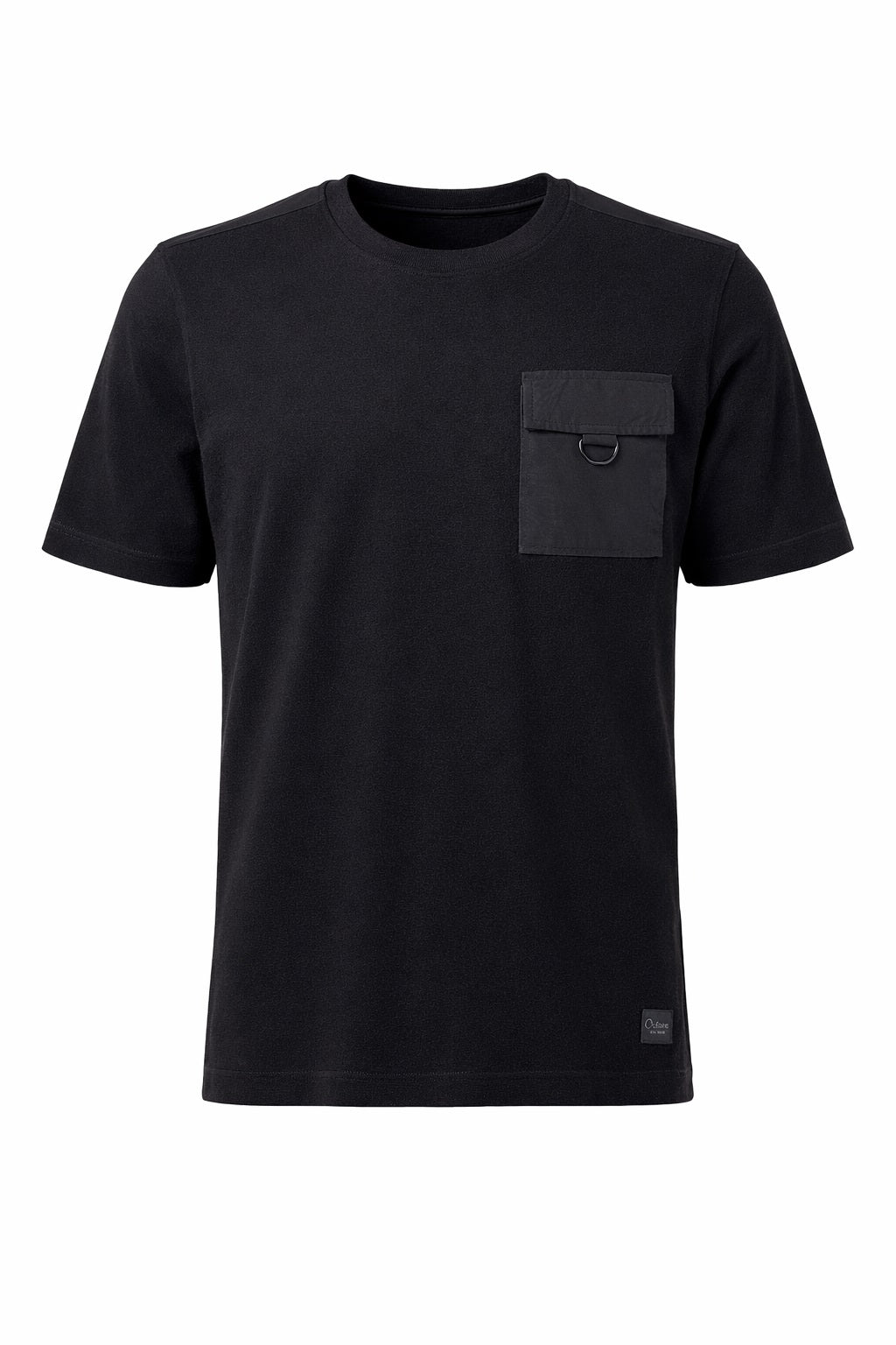Men Solid Round Neck T-shirt
