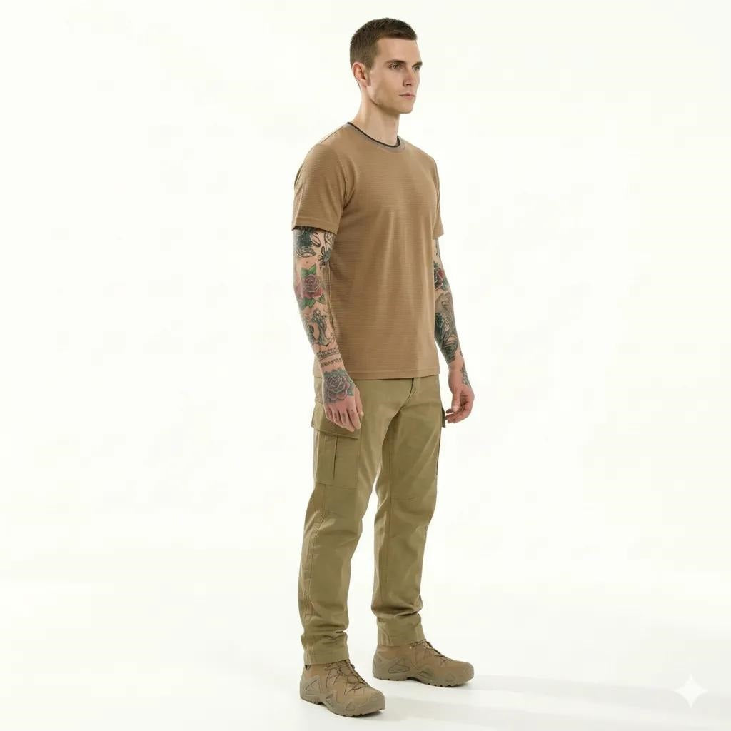 Men Malt Solid Round Neck T-shirt