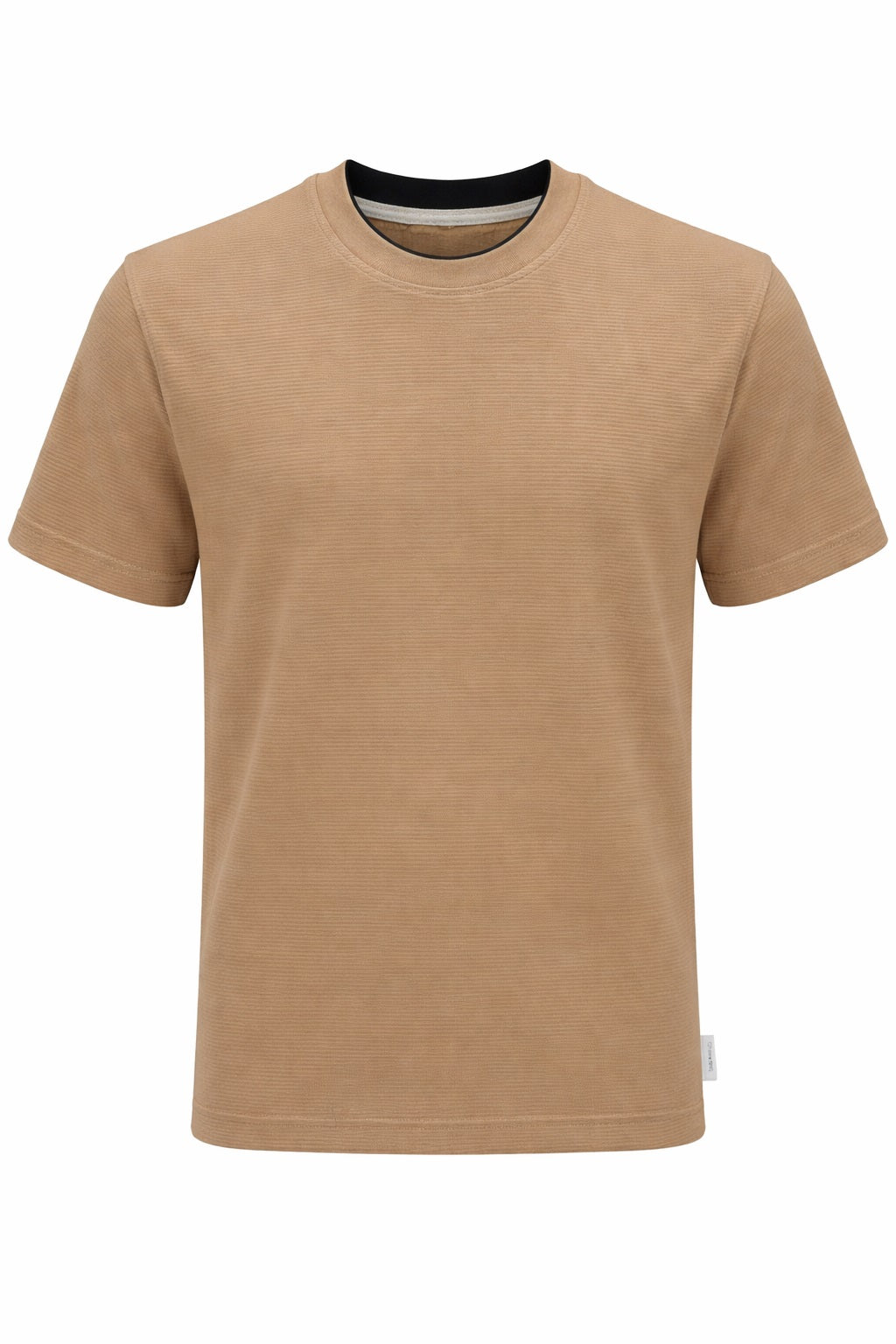 Men Malt Solid Round Neck T-shirt