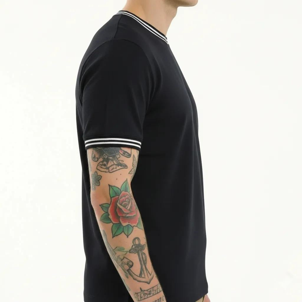 Octave Men Navy T-shirt