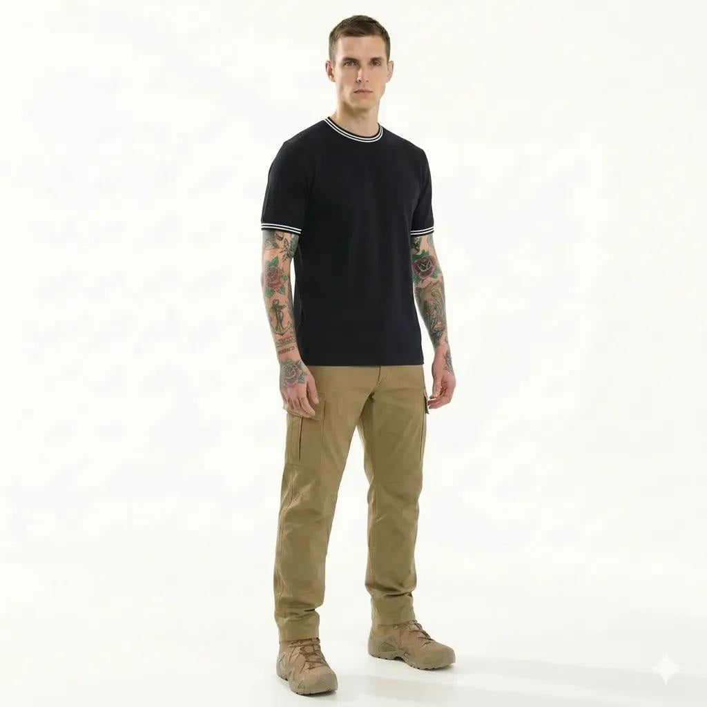 Octave Men Navy T-shirt