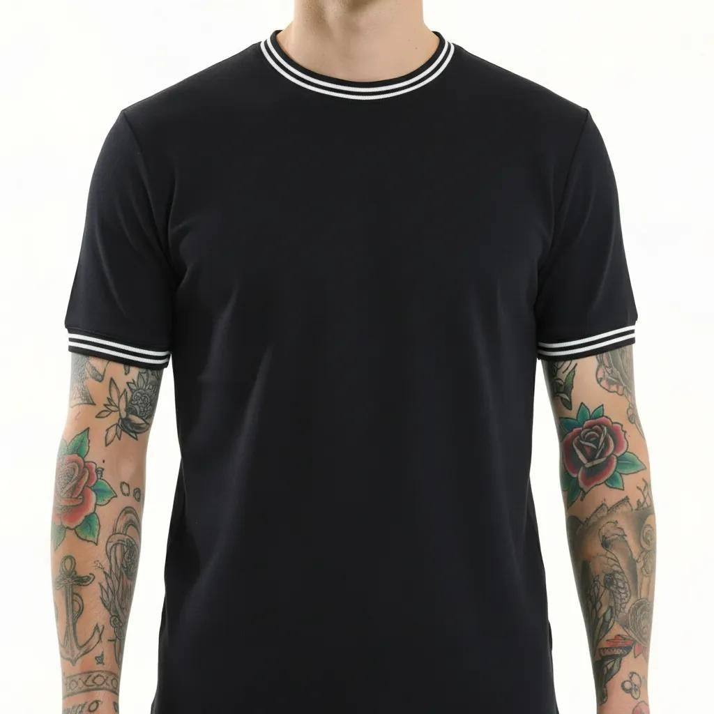 Octave Men Navy T-shirt