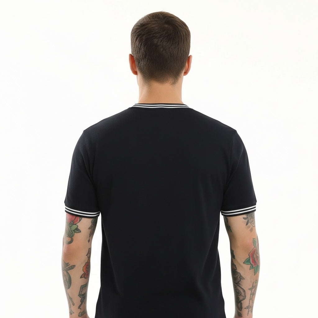 Octave Men Navy T-shirt