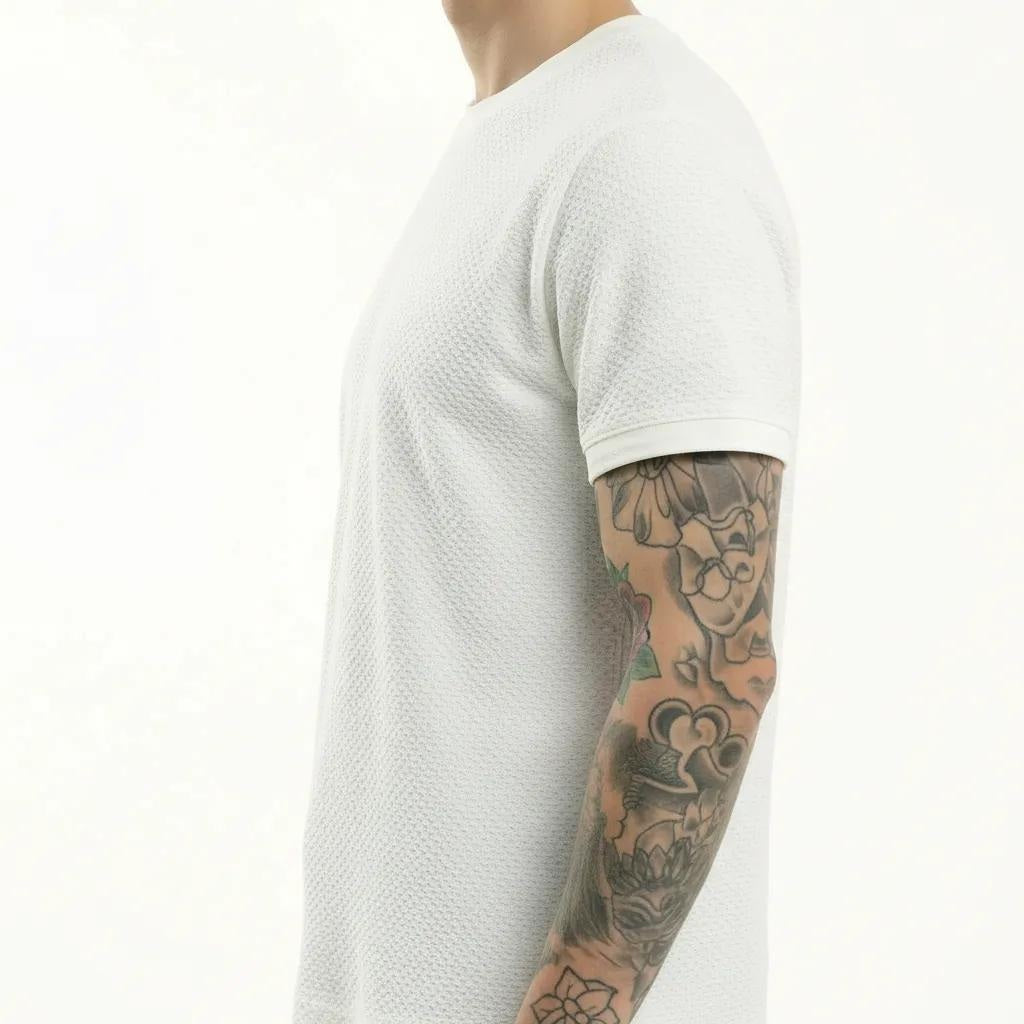 Octave Men Off White T-shirt