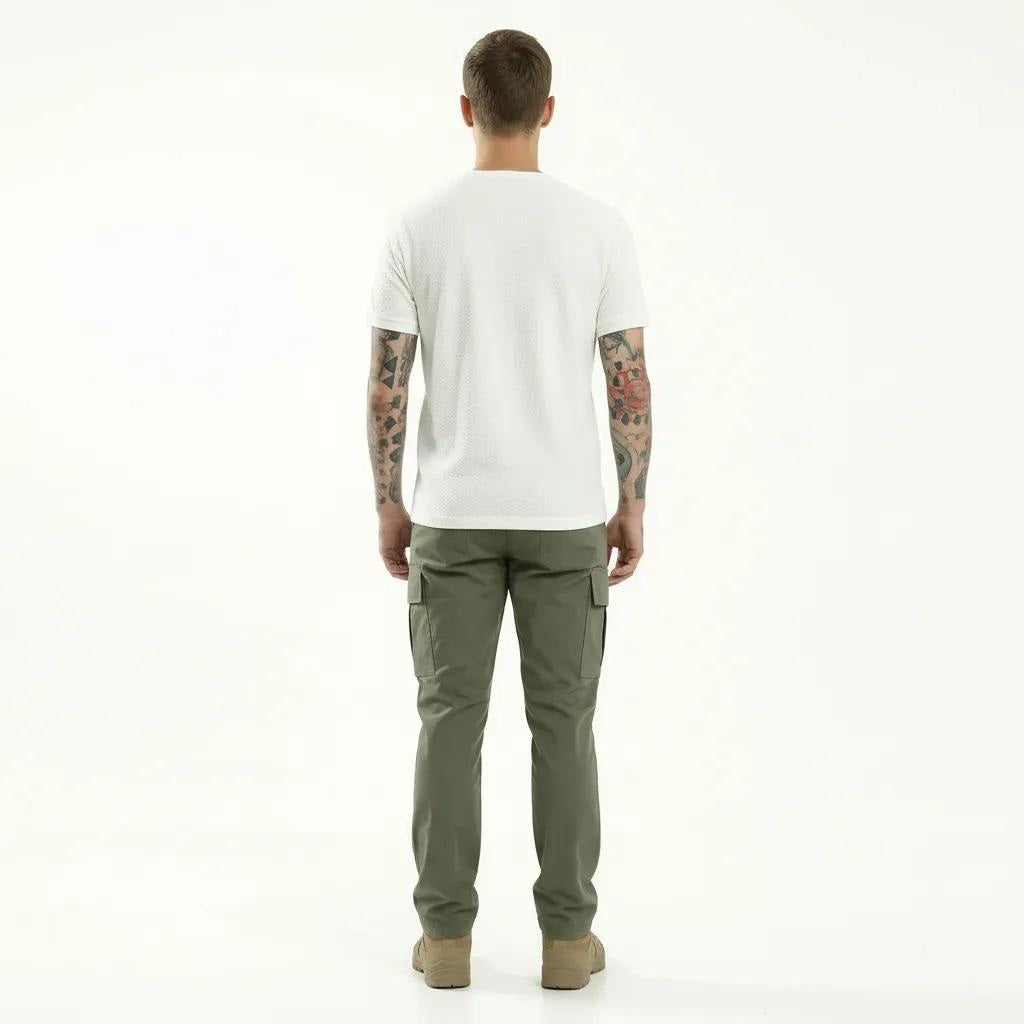 Octave Men Off White T-shirt