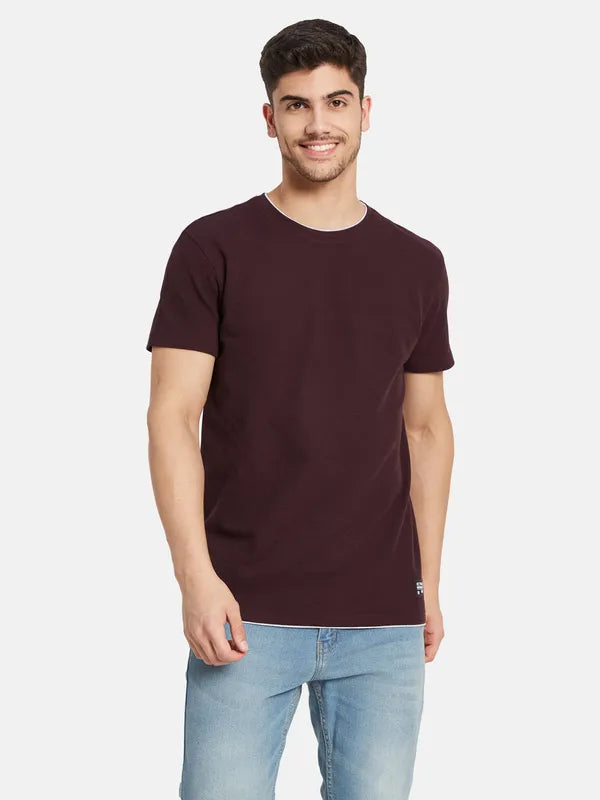 Basic Textured T-Shirt