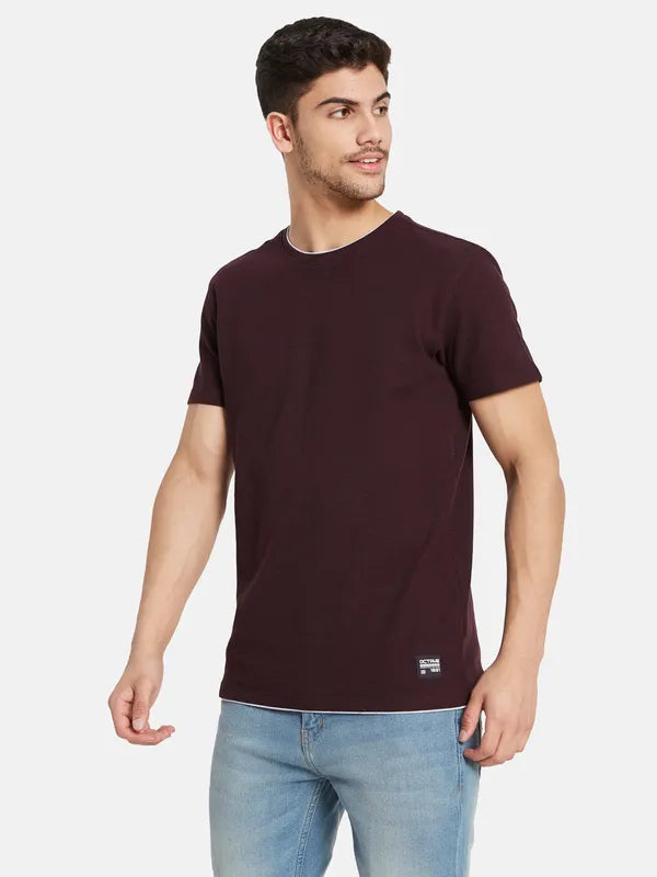 Basic Textured T-Shirt