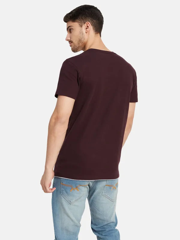 Basic Textured T-Shirt