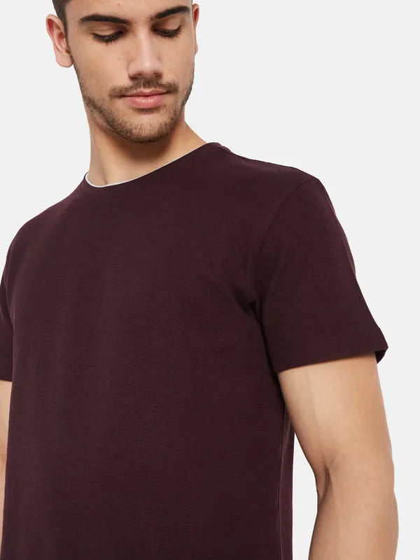 Basic Textured T-Shirt