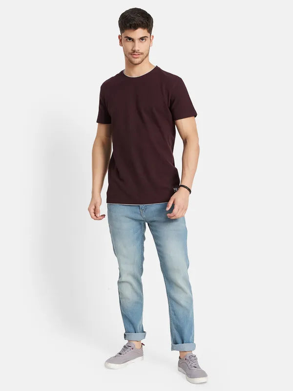 Basic Textured T-Shirt