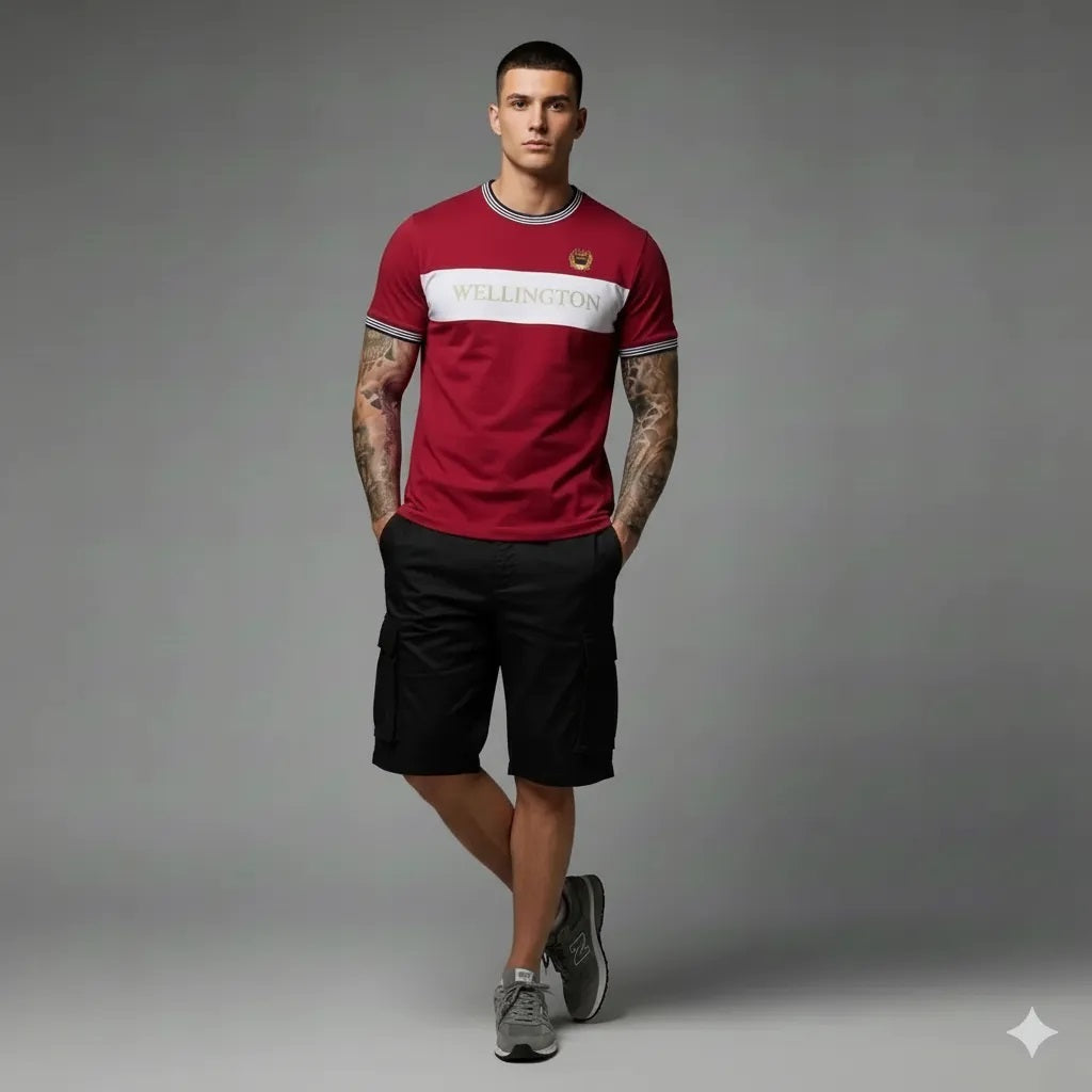 Men Salsa Colourblocked T-shirt