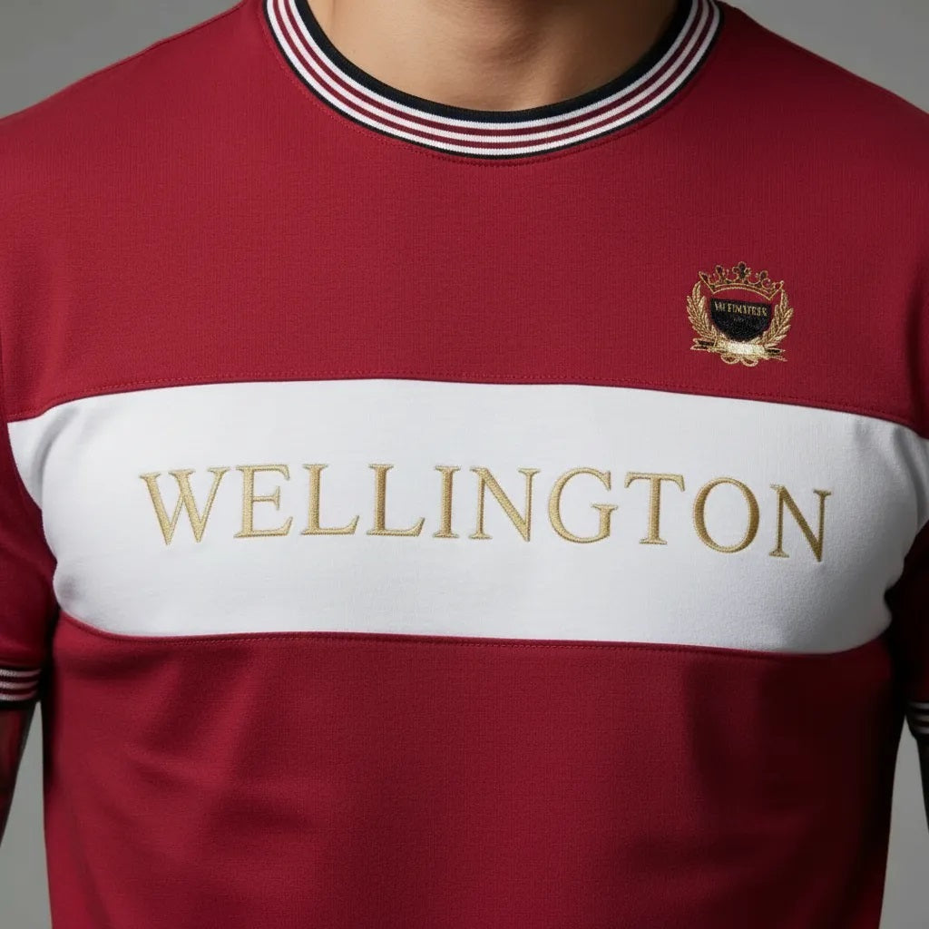 Men Colourblocked T-shirt