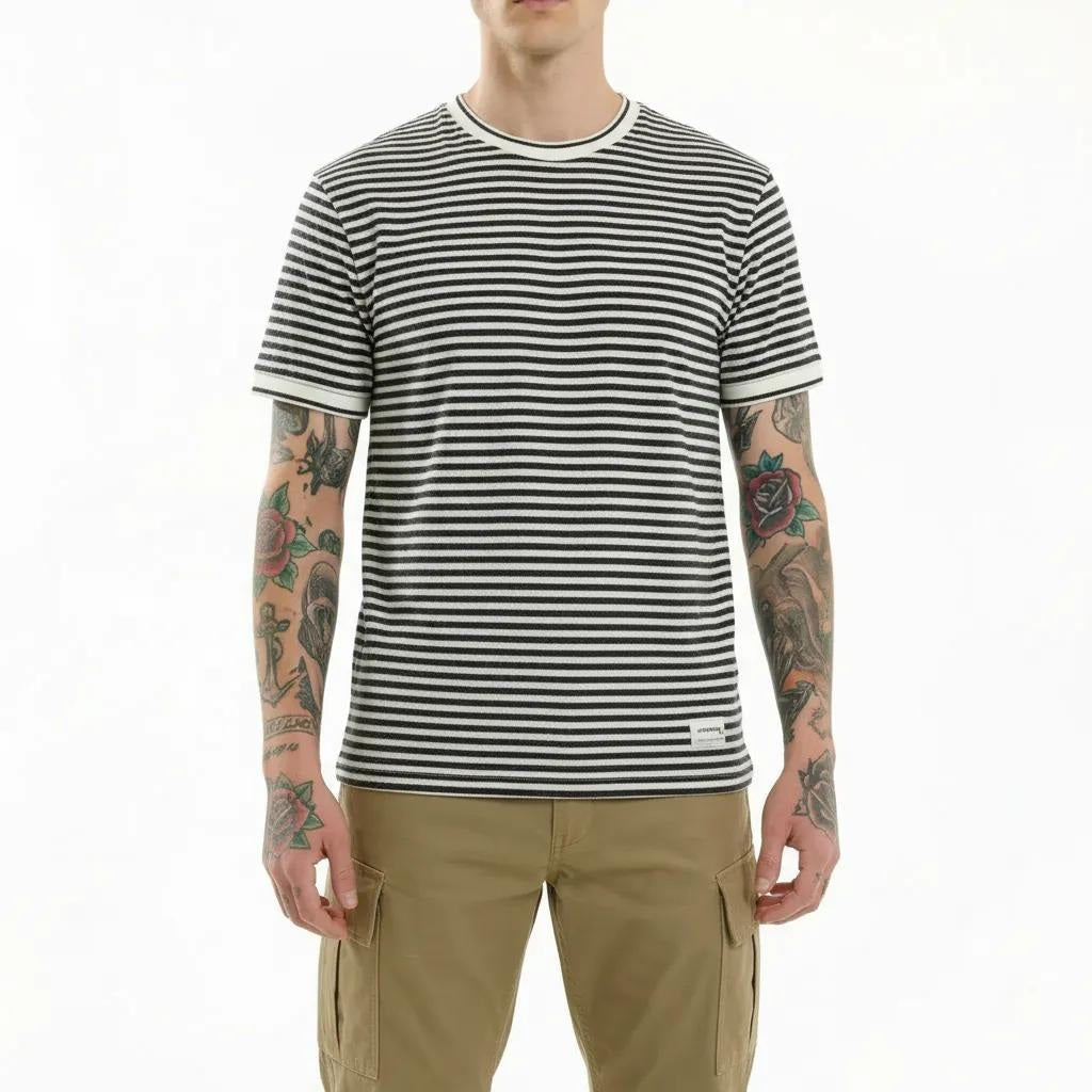 Octave Men Striped T-shirt
