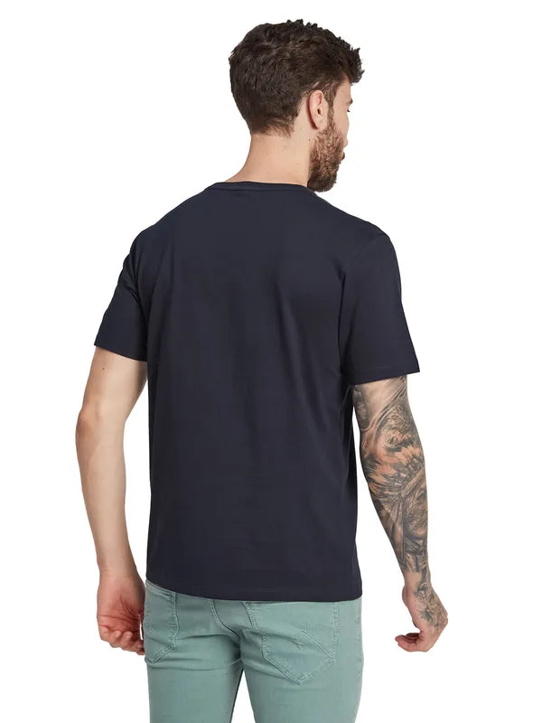 Octave Men Striped Round Neck T-Shirt