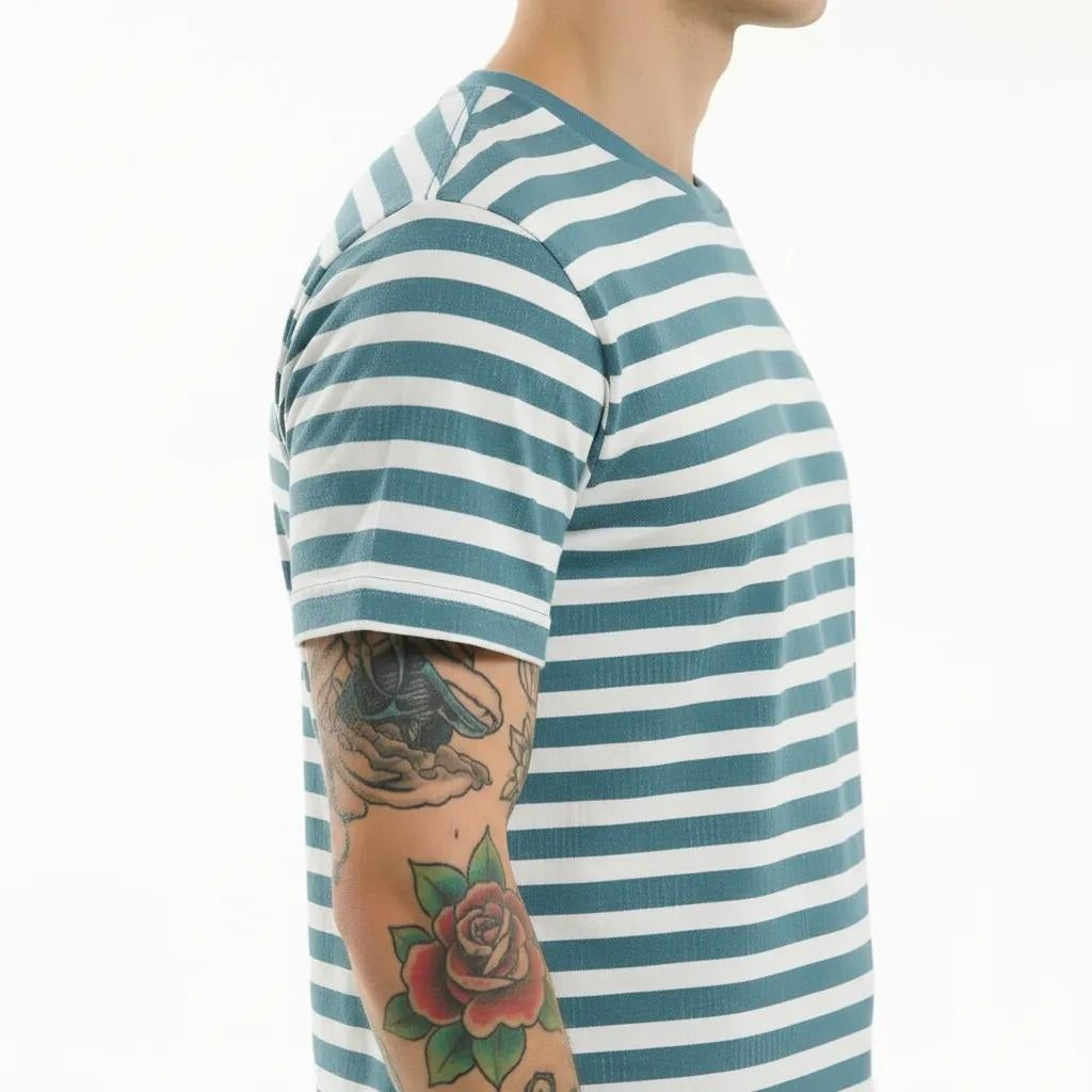 Octave Men Nile Striped T-shirt