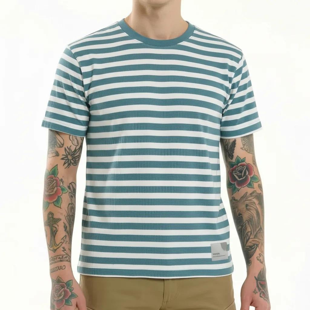 Octave Men Nile Striped T-shirt
