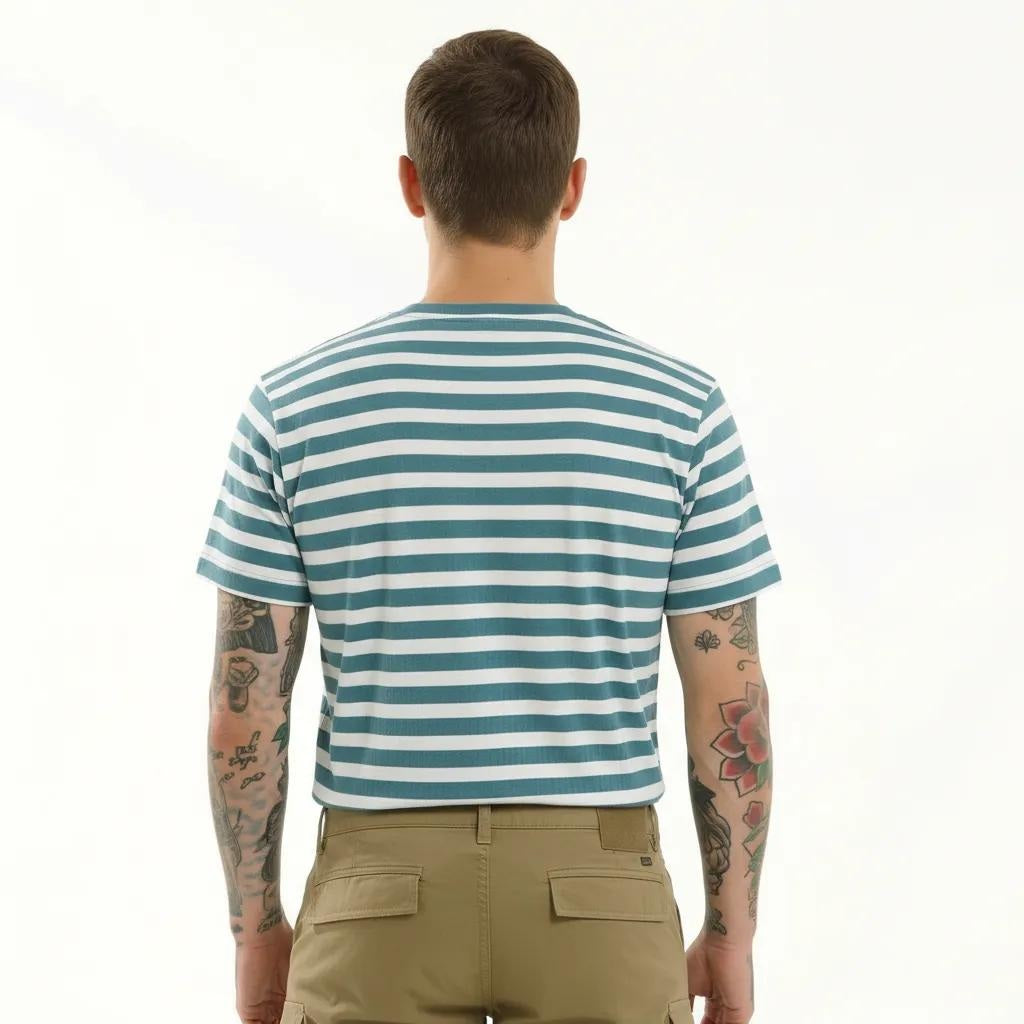 Octave Men Nile Striped T-shirt