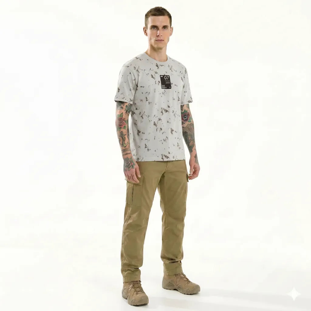 Men Chalk Printed T-shirt