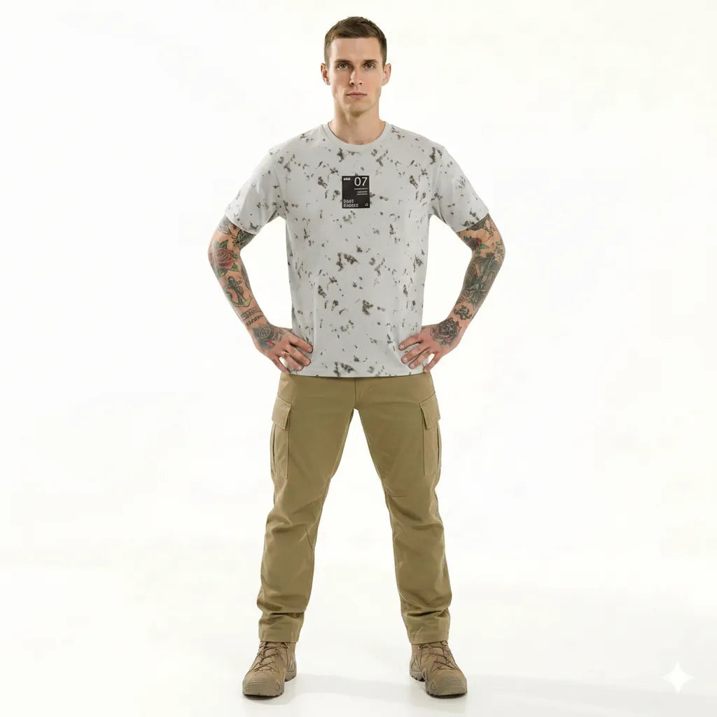 Men Chalk Printed T-shirt