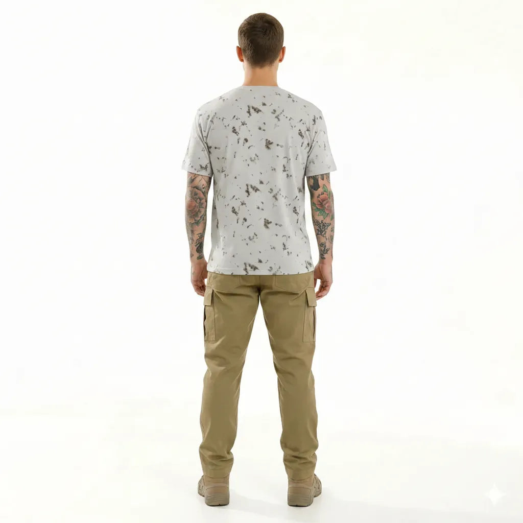 Men Chalk Printed T-shirt