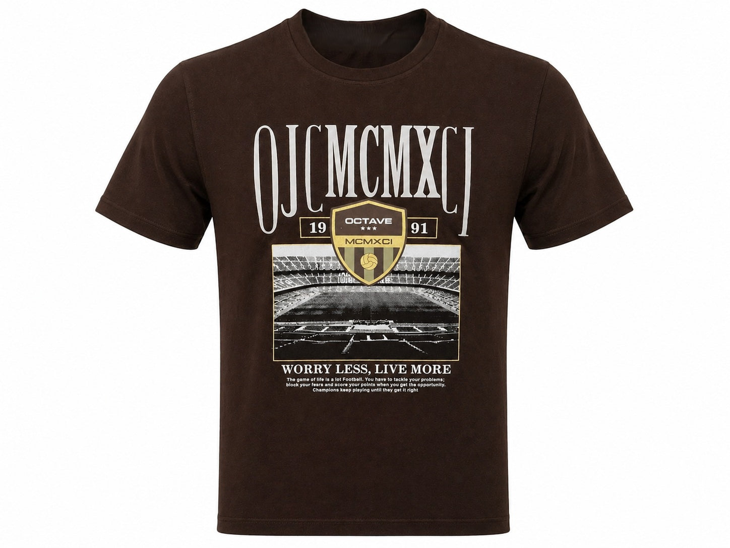 Men Coffee Printed T-shirt