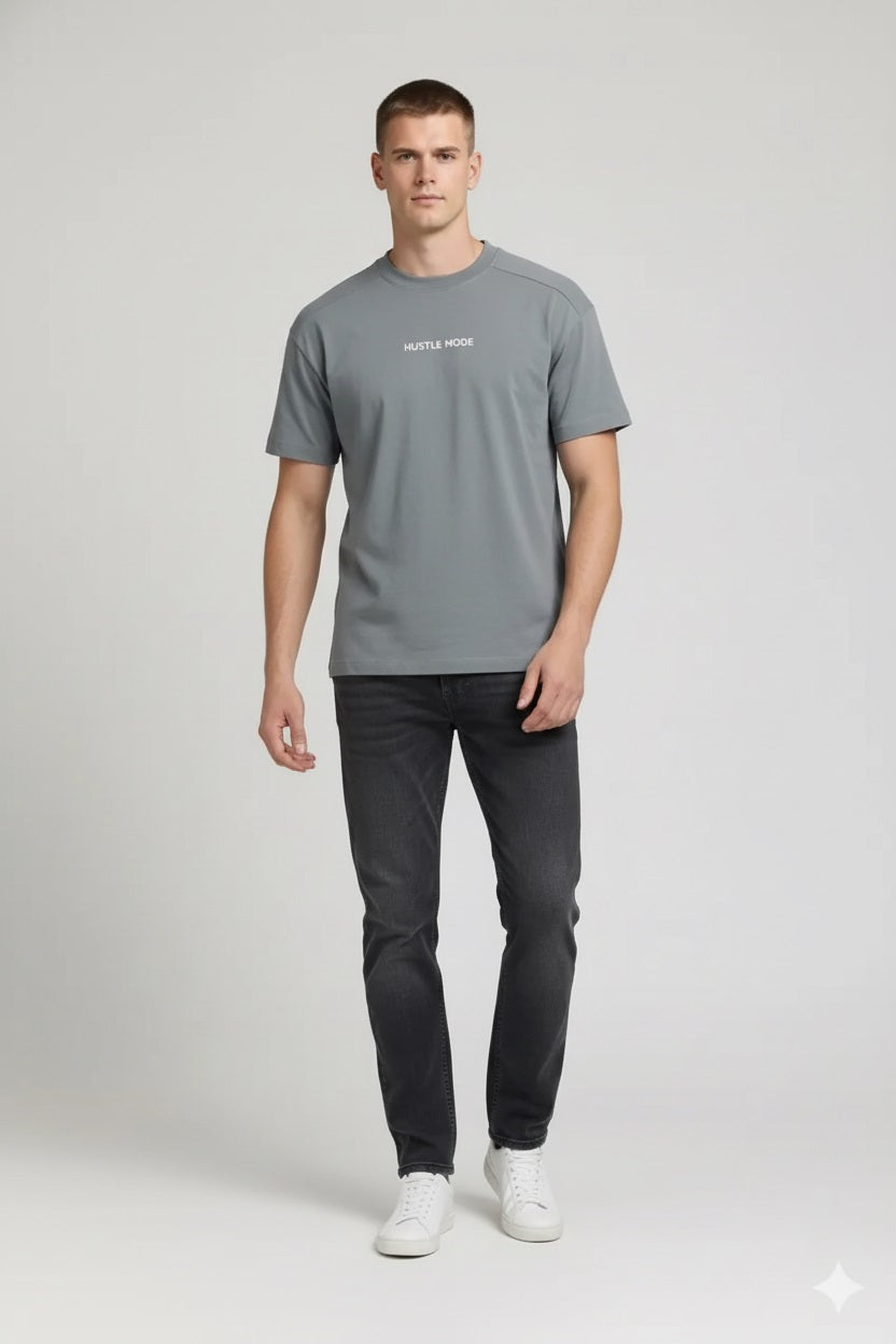 Men Storm Typography Printed T-shirt