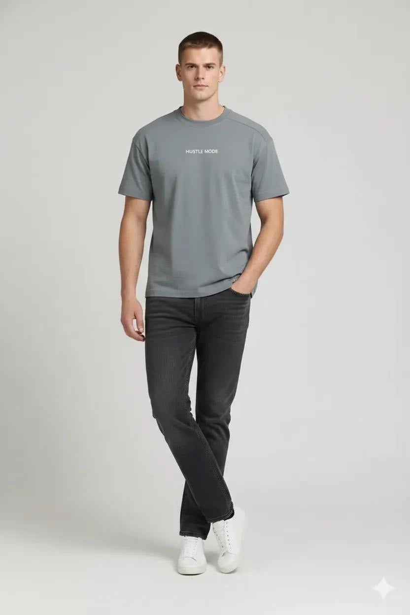 Men Storm Typography Printed T-shirt