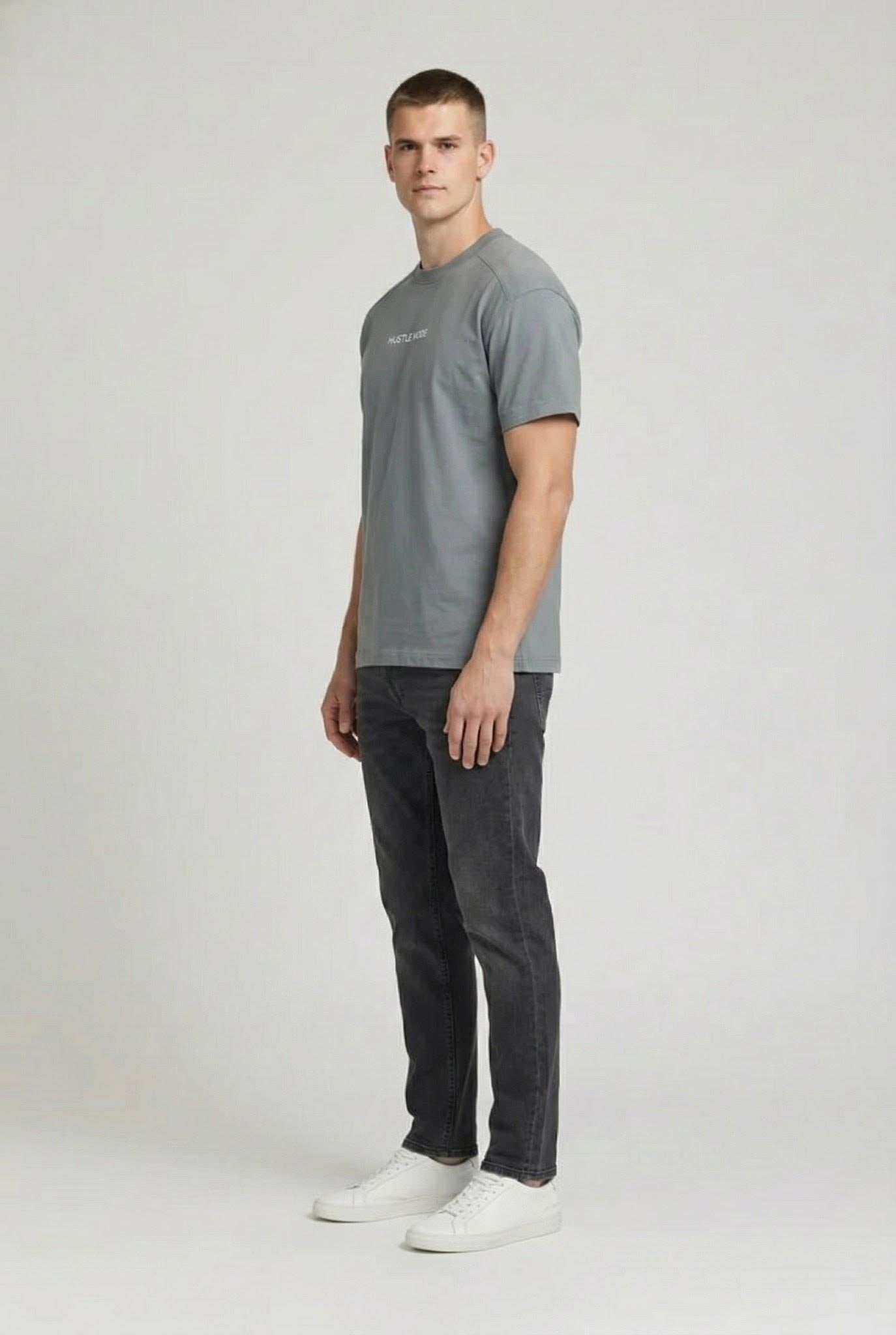 Men Storm Typography Printed T-shirt
