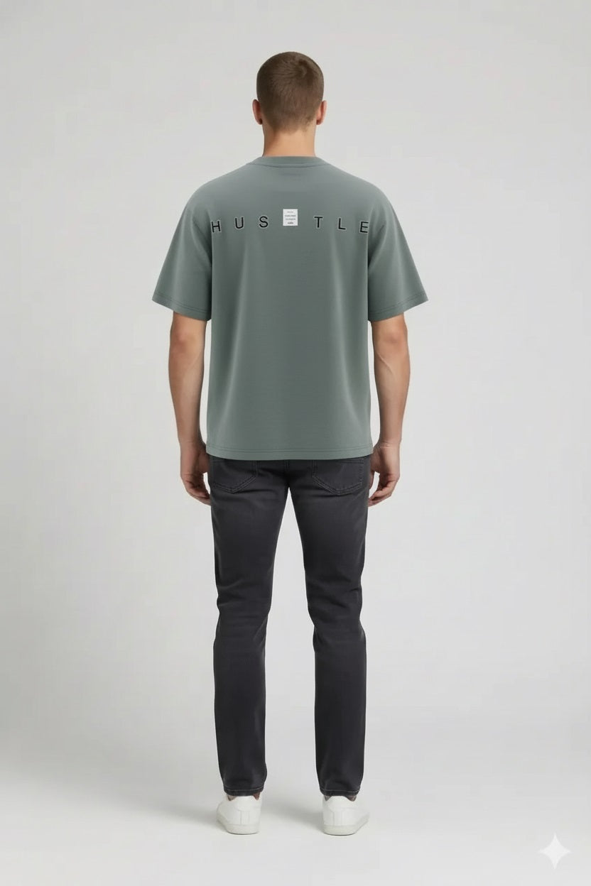 Men Storm Typography Printed T-shirt