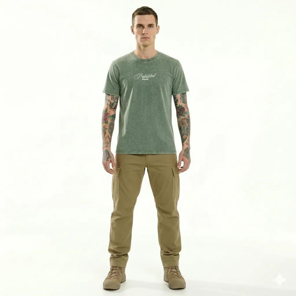Men Desert Sage Typography Printed T-shirt
