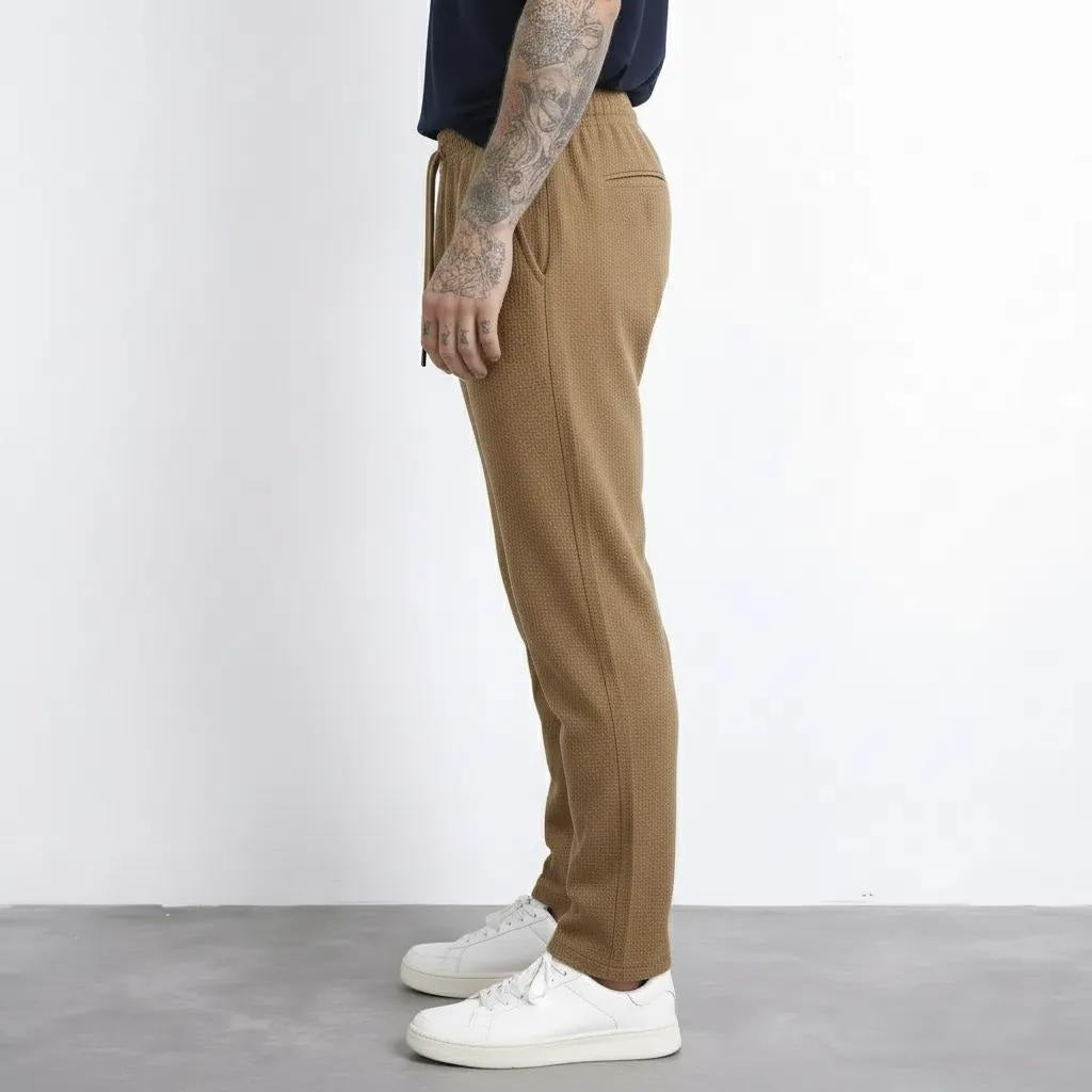 Octave Men Mocha Regular Fit Track Pants