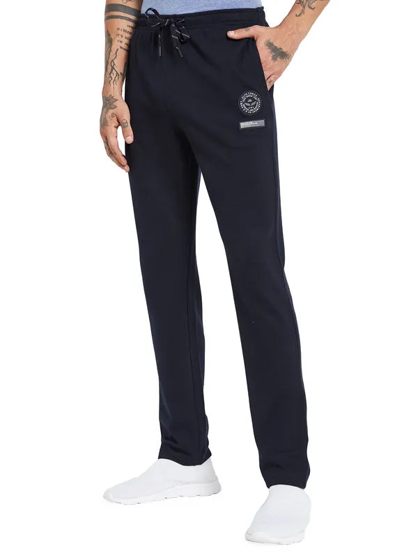 Octave Men Mid-Rise Cotton Outdoor Track Pants