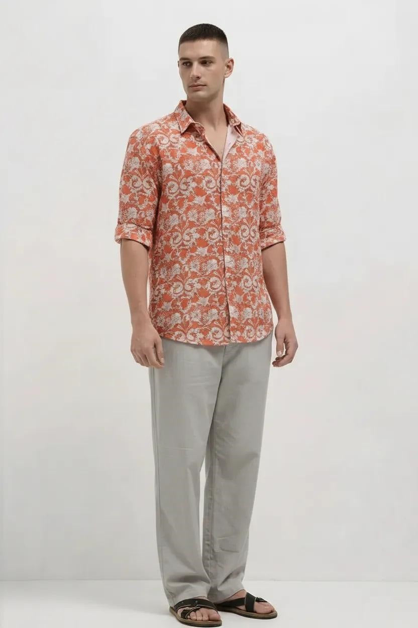 Men Sand Regular Fit Track Pants