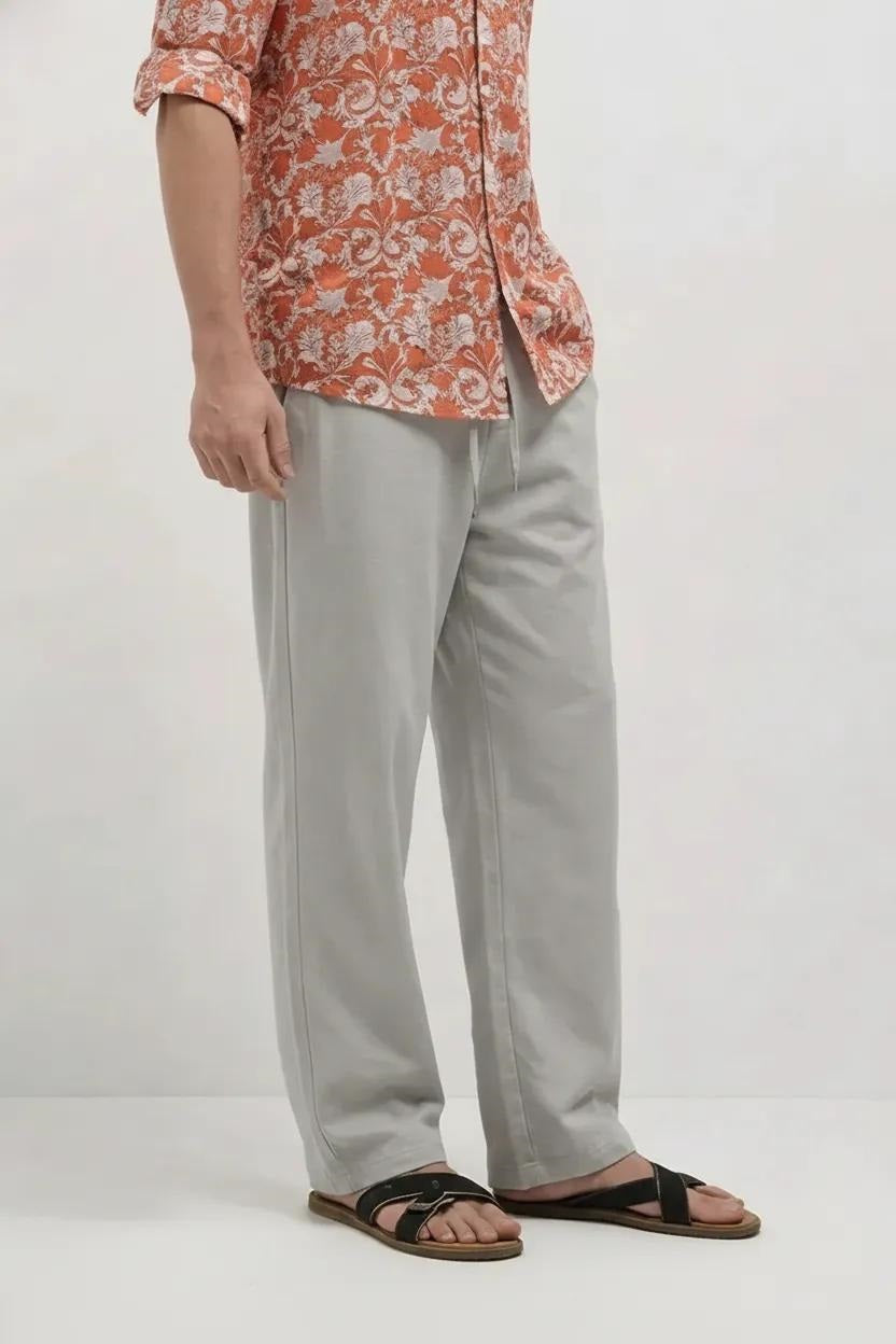 Men Sand Regular Fit Track Pants