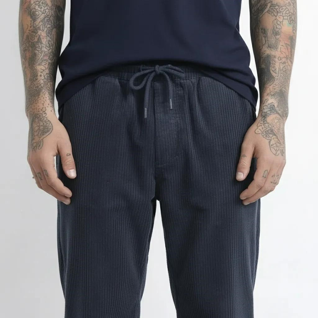 Men Regular Fit Textured Track Pants