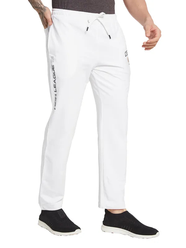 Octave Men Solid Cotton Track Pants