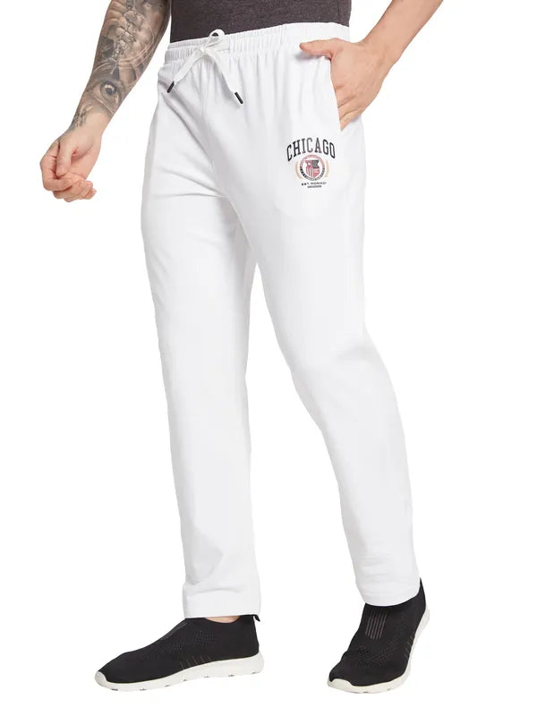 Octave Men Solid Cotton Track Pants