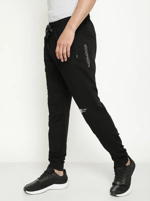 Octave Men Mid-Rise Regular Fit Cotton Joggers