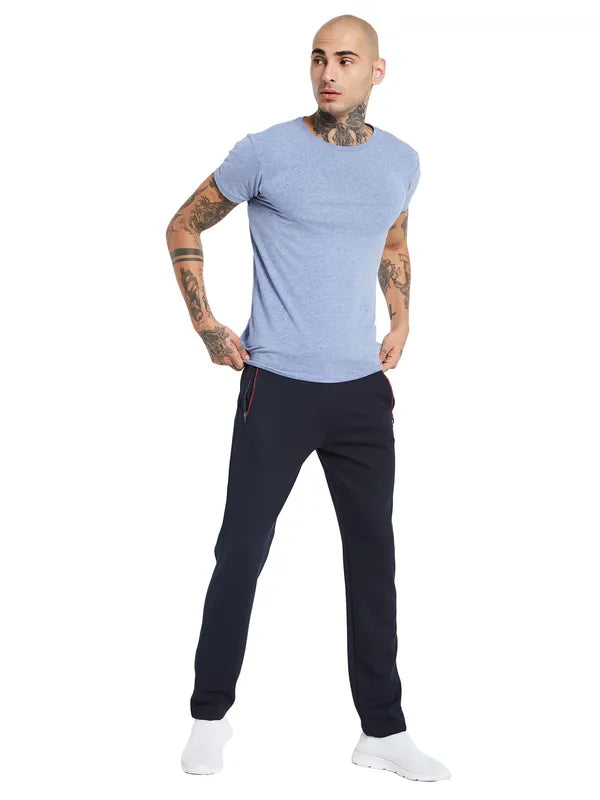 Octave Men Mid-Rise Cotton Track Pants